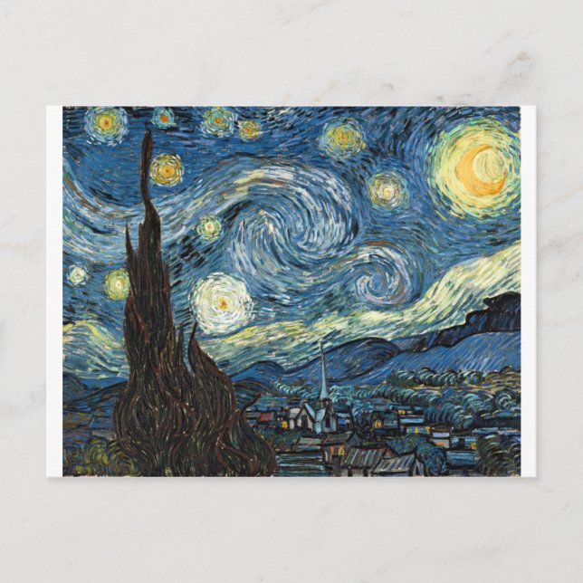 Starry Night Postcard (Front)