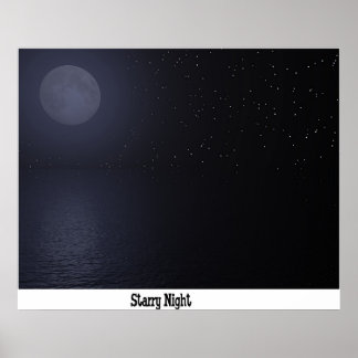 Starry Night Poster