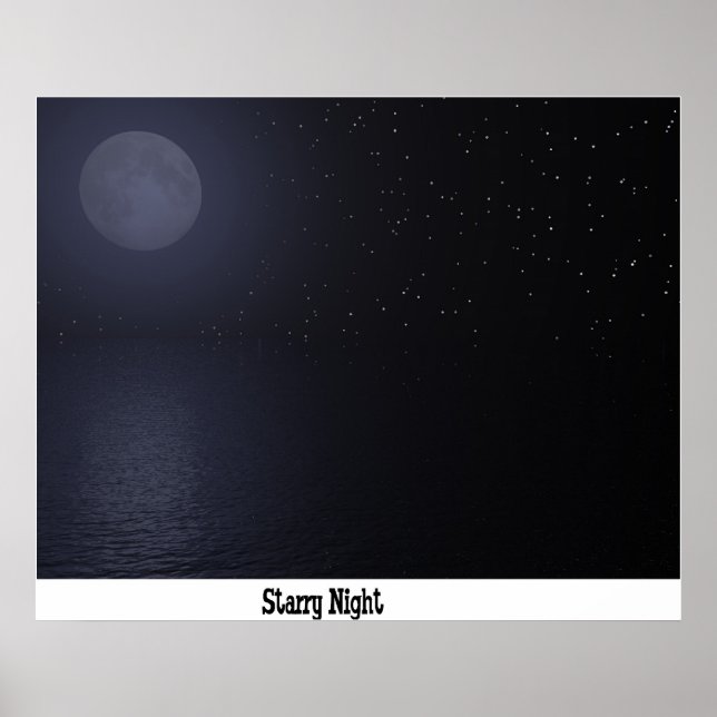 Starry Night Poster (Front)