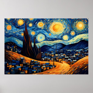 Starry Night Poster