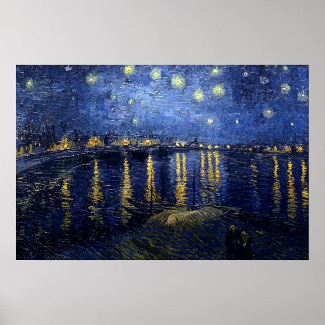 Starry night poster - Vincent van Gogh - (Front)