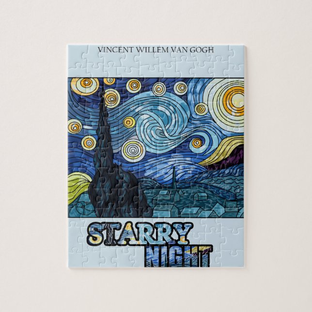 Starry Night  Puzzle (Vertical)