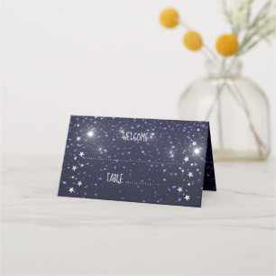 Starry Night Reception Place Card