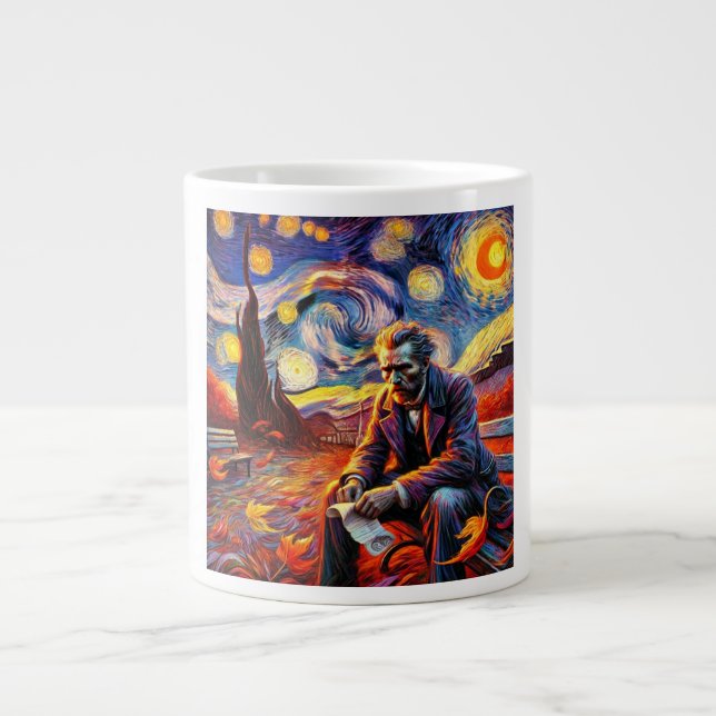 Starry Night Reflection Mug - Oct 14 Design (Front)