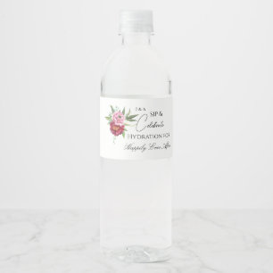 Starry Night Romance Celestial Blossoms Label