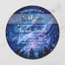 Starry Night Sky Bridal Shower