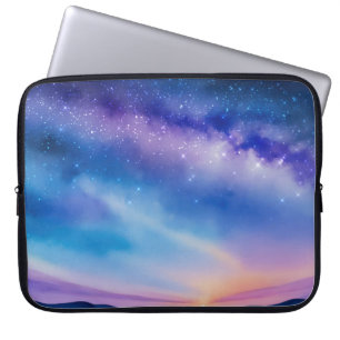 Starry Night Sky Laptop Sleeve