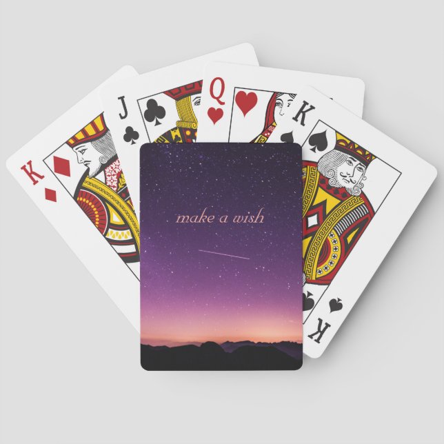 Starry Night Sky  Playing Cards (Back)
