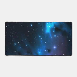 Starry Night Sky Scene for Your Workspace Desk Mat