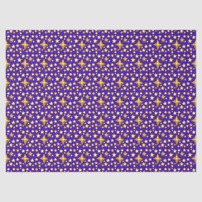 Starry Night Sky Tissue Paper (Front)