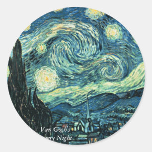 Starry Night Stickers