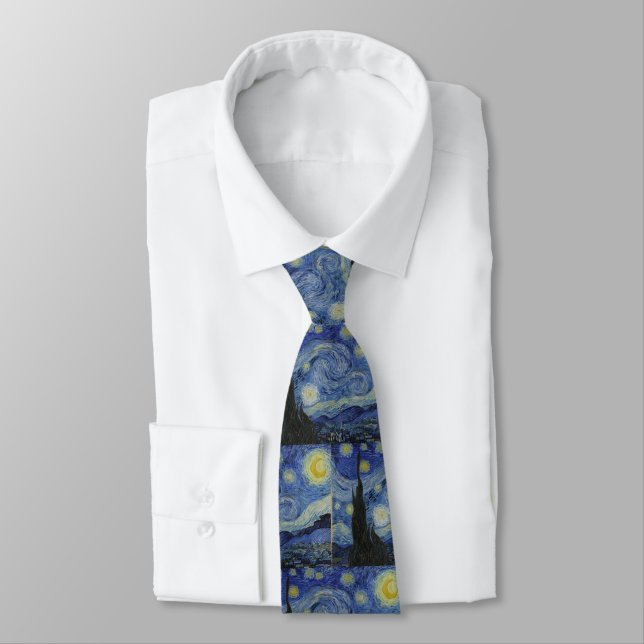 Starry Night Tie (Tied)