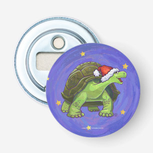 Starry Night Tortoise Christmas Bottle Opener