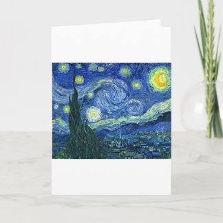 Starry Night ~ Van Gogh Card
