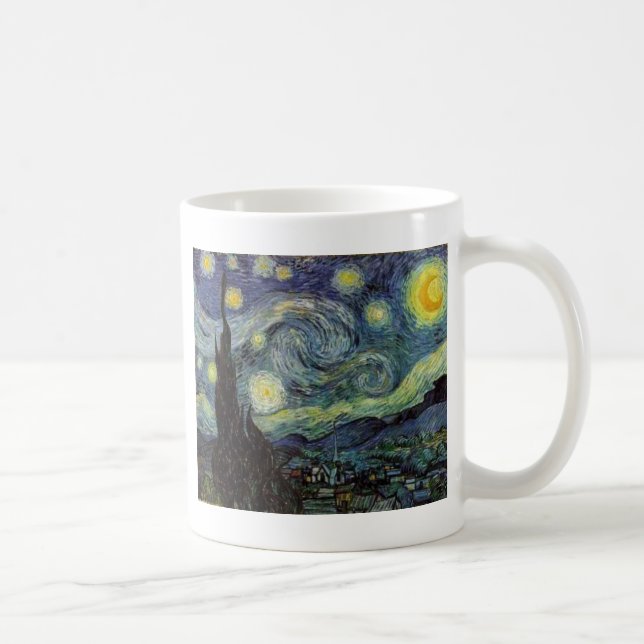 Starry Night - van Gogh Coffee Mug (Right)