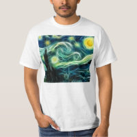 Starry Night Van Gogh Fractal Art