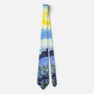 Starry Night Van Gogh Impressionism Tie