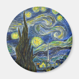 Starry Night, Van Gogh Magnet