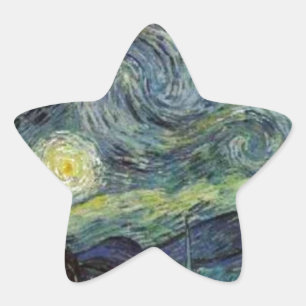 Starry Night - van Gogh Star Sticker