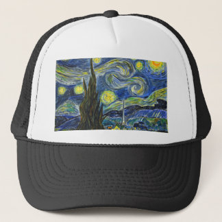 Starry Night, Van Gogh Trucker Hat