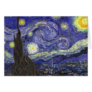 Starry Night, Vincent Van Gogh.
