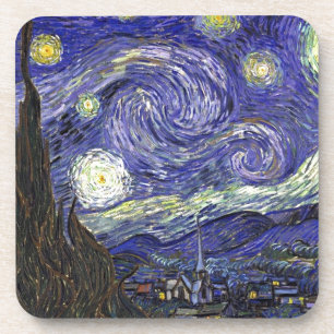 Starry Night, Vincent Van Gogh. Coaster