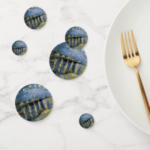  Starry Night  Vincent  van Gogh     Confetti