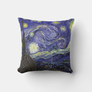 Starry Night, Vincent Van Gogh. Cushion