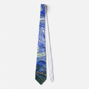 Starry Night ~ Vincent  van Gogh ~ Fine Art Tie