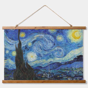 Starry Night, Vincent van Gogh Hanging Tapestry