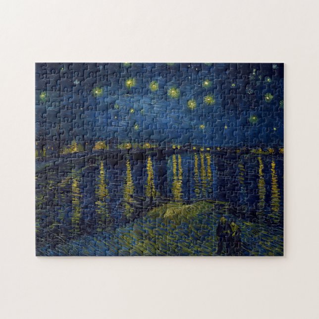 Starry Night, Vincent van Gogh Jigsaw Puzzle (Horizontal)