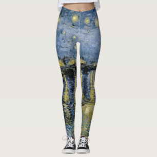  Starry Night  Vincent  van Gogh     Leggings