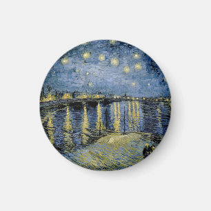  Starry Night  Vincent  van Gogh  Magnet