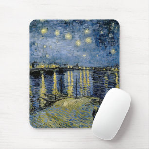 Starry Night Vincent van Gogh Mouse Pad