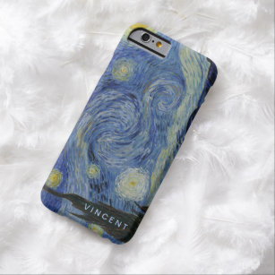 Starry Night Vincent van Gogh Personalised Barely There iPhone 6 Case