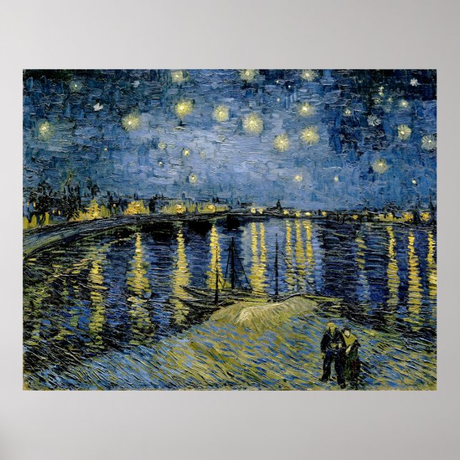 Starry Night  Vincent  van Gogh  Poster (Front)