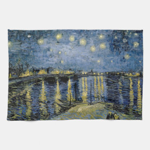 Starry Night Vincent van Gogh Tea Towel