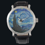 Starry Night Vincent Van Gogh   Watch<br><div class="desc">The Starry Night 
By Vincent Van Gogh completed in 1889,  is not only one of his most famous works,  but also one of the most famous paintings in the world</div>