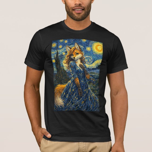 Starry Night Vixen T-Shirt (Front)