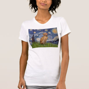 Starry Night - -Vizsla 2 T-Shirt