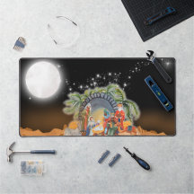 Starry Nights Nativity Desk Mat
