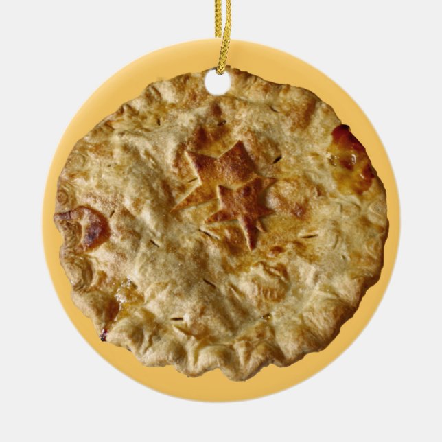 Starry Pie Ornament (Front)