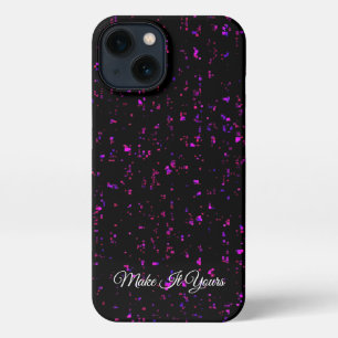 Starry Pixel Phone Case – Custom Name Edition