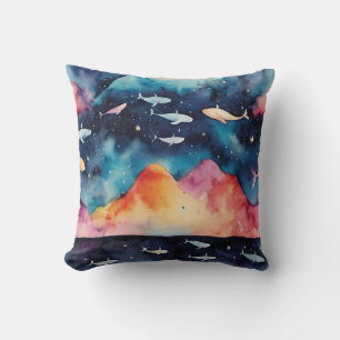 Starry Seascape Cushion