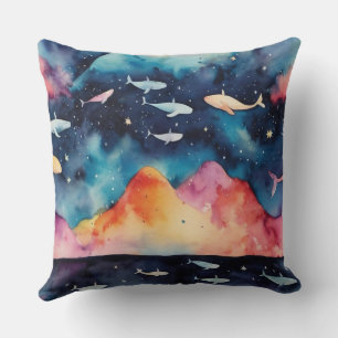 Starry Seascape Cushion