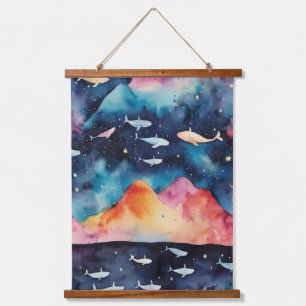 Starry Seascape Hanging Tapestry