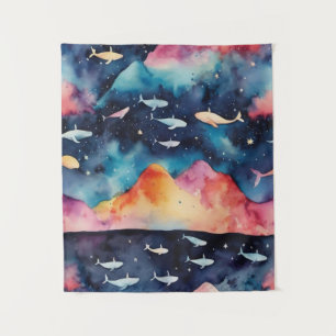 Starry Seascape Tapestry