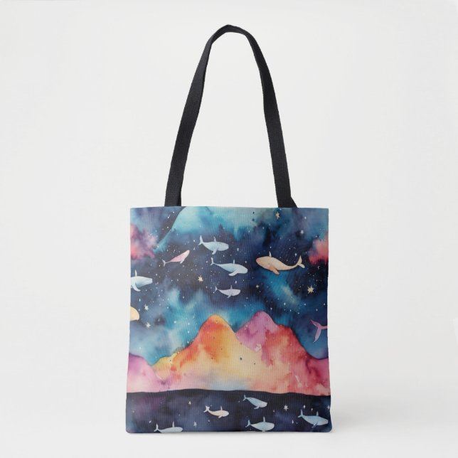 Starry Seascape Tote Bag (Front)