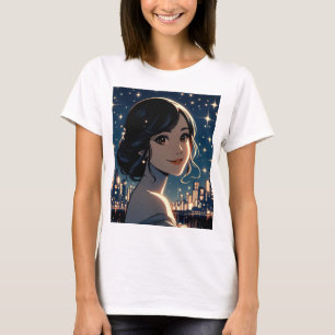 Starry Serenity Smile T-Shirt