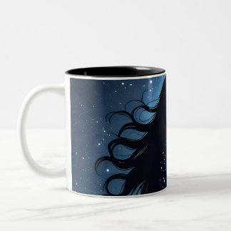 Starry Silhouette Dreamscape Mug